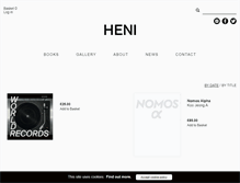 Tablet Screenshot of henipublishing.com